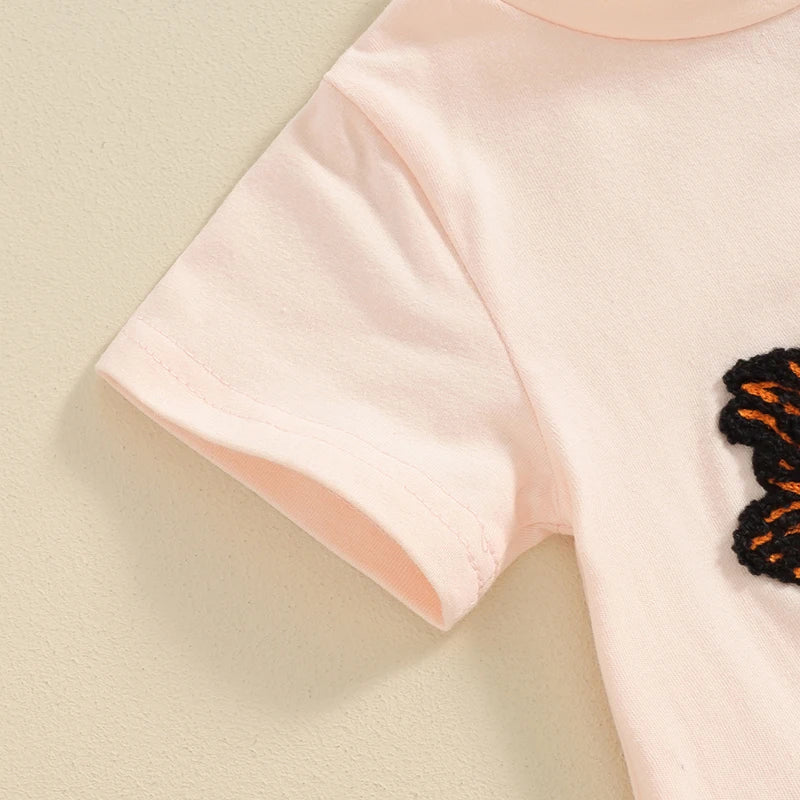 2024-03-06 Baby Girls Boys Romper Rooster Print round Neck Short Sleeve Jumpsuits Summer Casual Clothes