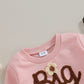  Baby Girls Clothes Letter Embrioidery Long Sleeve Cotton Sweatshirts Rompers Big and Lil Sis Clothes