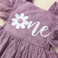  0-18M Newborn Baby Girl Bodysuit Otter Print Romper Set with Floral Flying Sleeves Bow Headband