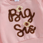  Baby Girls Clothes Letter Embrioidery Long Sleeve Cotton Sweatshirts Rompers Big and Lil Sis Clothes